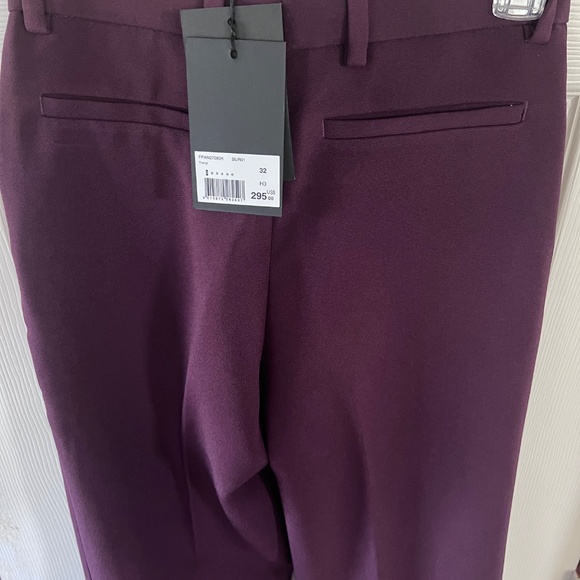 The Kooples Pants in Burgandy - Picture 6 of 10